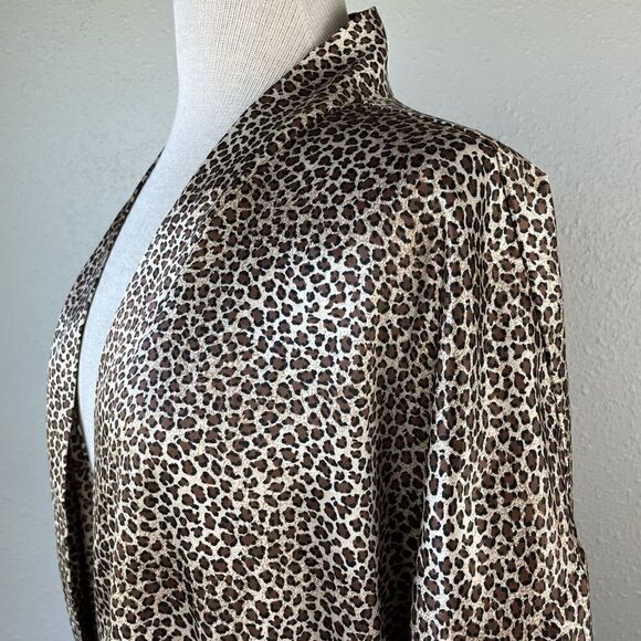 Inner Most Woman Animal Print Robe Size 2X EUC - Picture 5 of 10